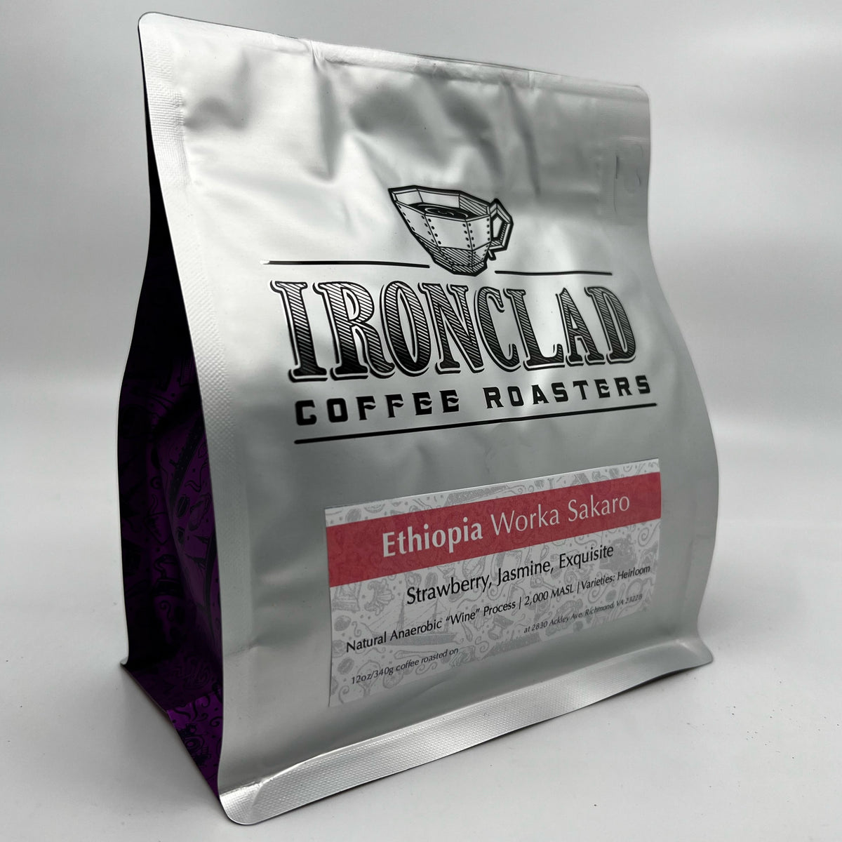 Ethiopia Worka Sakaro Anaerobic Natural Ironclad Coffee Roasters